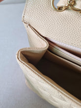 Load image into Gallery viewer, Chanel Jumbo Single Flap Beige Caviar 24k Gold