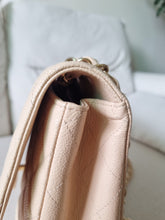 Load image into Gallery viewer, Chanel Jumbo Single Flap Beige Caviar 24k Gold