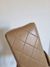 Load image into Gallery viewer, Chanel Dark Beige Classic Medium Flap 24k Gold