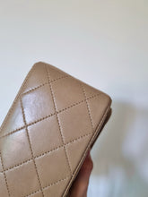 Load image into Gallery viewer, Chanel Dark Beige Classic Medium Flap 24k Gold