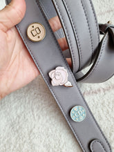 Load image into Gallery viewer, Lady Dior Small Grey with Champagne Gold Hw