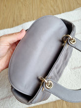 Load image into Gallery viewer, Lady Dior Small Grey with Champagne Gold Hw
