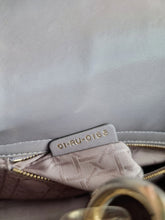 Load image into Gallery viewer, Lady Dior Small Grey with Champagne Gold Hw