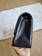 Load image into Gallery viewer, Chanel Diana Small Black Vintage 24k Gold