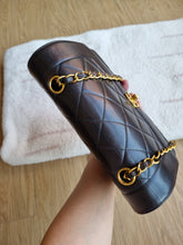 Load image into Gallery viewer, Chanel Diana Small Black Vintage 24k Gold
