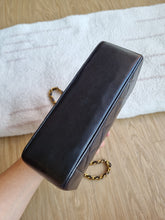 Load image into Gallery viewer, Chanel Diana Small Black Vintage 24k Gold