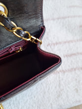 Load image into Gallery viewer, Chanel Diana Small Black Vintage 24k Gold
