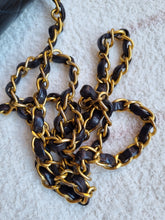 Load image into Gallery viewer, Chanel Diana Small Black Vintage 24k Gold