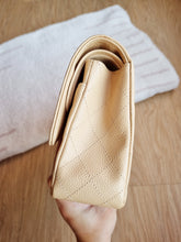 Load image into Gallery viewer, Chanel Classic Medium Flap Beige Clair Caviar Gold Hw