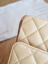 Load image into Gallery viewer, Chanel Classic Medium Flap Beige Clair Caviar Gold Hw