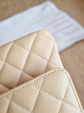 Load image into Gallery viewer, Chanel Classic Medium Flap Beige Clair Caviar Gold Hw