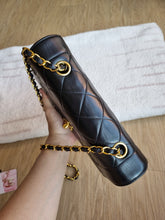 Load image into Gallery viewer, Chanel Diana Small Black 24k Gold