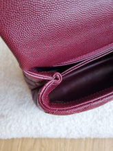 Load image into Gallery viewer, Chanel Burgundy Coco Handle Small Caviar Gold Hw