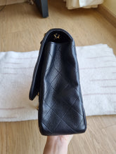 Load image into Gallery viewer, Chanel Jumbo Single Flap Black Caviar 24k Gold