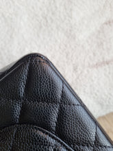 Load image into Gallery viewer, Chanel Jumbo Single Flap Black Caviar 24k Gold