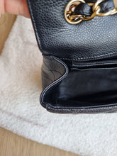 Load image into Gallery viewer, Chanel Jumbo Single Flap Black Caviar 24k Gold