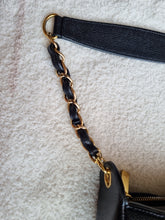 Load image into Gallery viewer, Chanel Jennie Hobo Black Caviar 24k Gold