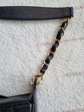 Load image into Gallery viewer, Chanel Jennie Hobo Black Caviar 24k Gold