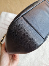 Load image into Gallery viewer, Chanel Jennie Hobo Black Caviar 24k Gold