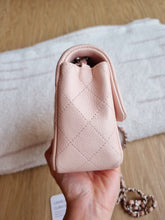 Load image into Gallery viewer, Chanel Sakura Pink Caviar Mini Rec Silver Hardware