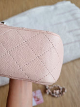 Load image into Gallery viewer, Chanel Sakura Pink Caviar Mini Rec Silver Hardware