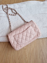 Load image into Gallery viewer, Chanel Sakura Pink Caviar Mini Rec Silver Hardware