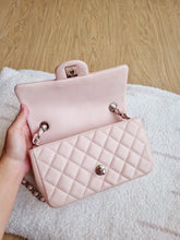 Load image into Gallery viewer, Chanel Sakura Pink Caviar Mini Rec Silver Hardware