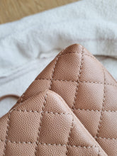 Load image into Gallery viewer, Chanel Mocha Dark Beige Caviar Coco Handle Small Gold Hardware