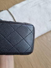 Load image into Gallery viewer, Chanel Mini Rectangle Black Caviar Gold Hw