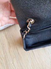 Load image into Gallery viewer, Chanel Mini Rectangle Black Caviar Gold Hw