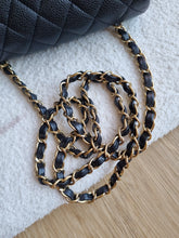 Load image into Gallery viewer, Chanel Mini Rectangle Black Caviar Gold Hw