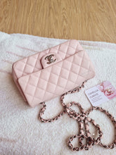 Load image into Gallery viewer, Chanel Sakura Pink Caviar Mini Rec Silver Hardware