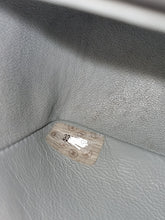 Load image into Gallery viewer, Chanel Baby Blue Mini Vintage Chevron 24k Gold