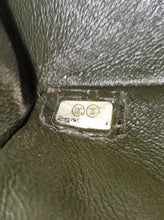 Load image into Gallery viewer, Chanel Mini Rec Forest Green Caviar Edge Stitching Silver Hw