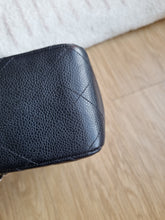 Load image into Gallery viewer, Chanel Jumbo Single Flap Black Caviar Silver Hardware