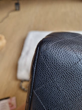 Load image into Gallery viewer, Chanel Jumbo Single Flap Black Caviar Silver Hardware