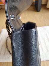 Load image into Gallery viewer, Chanel Jumbo Single Flap Black Caviar Silver Hardware