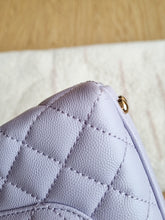 Load image into Gallery viewer, Chanel 21k Lavender Coco Handle Small Caviar Gold Hw