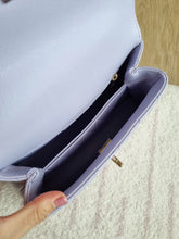 Load image into Gallery viewer, Chanel 21k Lavender Coco Handle Small Caviar Gold Hw