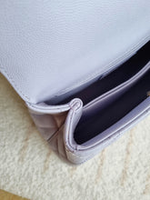 Load image into Gallery viewer, Chanel 21k Lavender Coco Handle Small Caviar Gold Hw