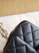 Load image into Gallery viewer, Chanel Mini Top Handle Black with Gold Hardware