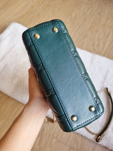 Load image into Gallery viewer, Lady Dior Mini Forest Green Gold Hardware