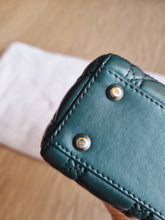 Load image into Gallery viewer, Lady Dior Mini Forest Green Gold Hardware
