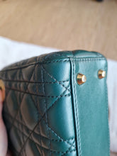 Load image into Gallery viewer, Lady Dior Mini Forest Green Gold Hardware