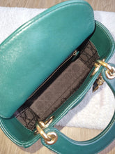 Load image into Gallery viewer, Lady Dior Mini Forest Green Gold Hardware