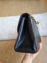 Load image into Gallery viewer, Chanel Kelly Chain Top Handle Black Small 24k Gold