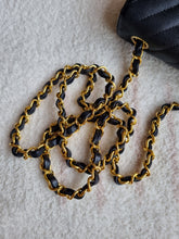 Load image into Gallery viewer, Chanel Mini Rectangle Black Caviar Chevron Gold Hardware