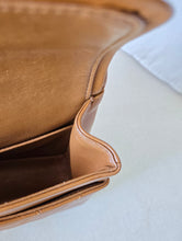 Load image into Gallery viewer, Chanel Caramel Cognac Chevron Classic Medium Flap 24k Gold