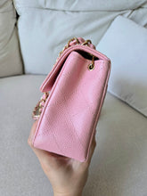 Load image into Gallery viewer, Chanel Mini Square Sakura Pink Caviar Vintage 24k Gold