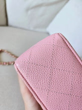 Load image into Gallery viewer, Chanel Mini Square Sakura Pink Caviar Vintage 24k Gold